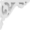 Ekena Millwork Amber Architectural Grade PVC Corbel, 1 7/8"W X 12"D X 12"H CORP01X12X12AE - alternate 3